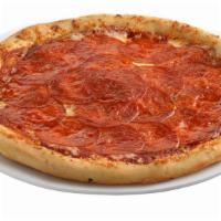 Classic Pepperoni · The one that started it all! Our handcrafted dough and legendary pizza sauce covered with pe...