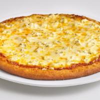 Five Cheese · Signature pizza sauce, a medley of ricotta, fontina, Parmesan, and our special cheddar and m...
