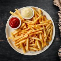 Classic French Fries · Fresh cut and seasoned French fries, fried till golden and crisp.
