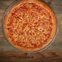 Beef Pizza · Our classic 14” Pizza with our Non-GMO Pizza Sauce made from Fresh Vine-Ripened Tomatoes.” O...
