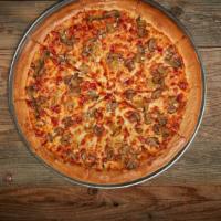 Mushroom Pizza · Our classic 14” Pizza with our Non-GMO Pizza Sauce made from Fresh Vine-Ripened Tomatoes.” O...