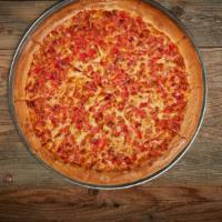 Tomato Pizza · Our classic 14” Pizza with our Non-GMO Pizza Sauce made from Fresh Vine-Ripened Tomatoes.” O...