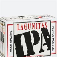 Lagunitas Ipa 12-Pack Cans · California- American India Pale Ale (IPA)- 6.2% ABV. This is Lagunitas' unique version of an...