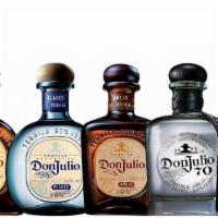 Don Julio Tequila · choose from Blanco, Anejo, Reposado & Extra Anejo tequila.