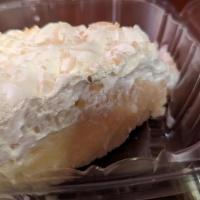Coconut Creme Pie · Please call before ordering to check availability.