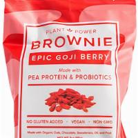 Brownie · Gluten-free and non-GMO. Made with pea protein, probiotics, organic oats, chocolate, and fru...