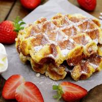 Belgian Waffles · Belgian Waffles are one of life’s great indulgences using the Authentic ‘Pearl Sugar’ recipe...