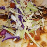Quesadilla · Four large pieces. Choice of meat and cheese in a grilled to perfection flour tortillas and ...