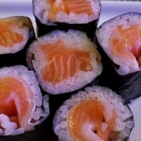 Salmon Roll(6) · Raw Fish.