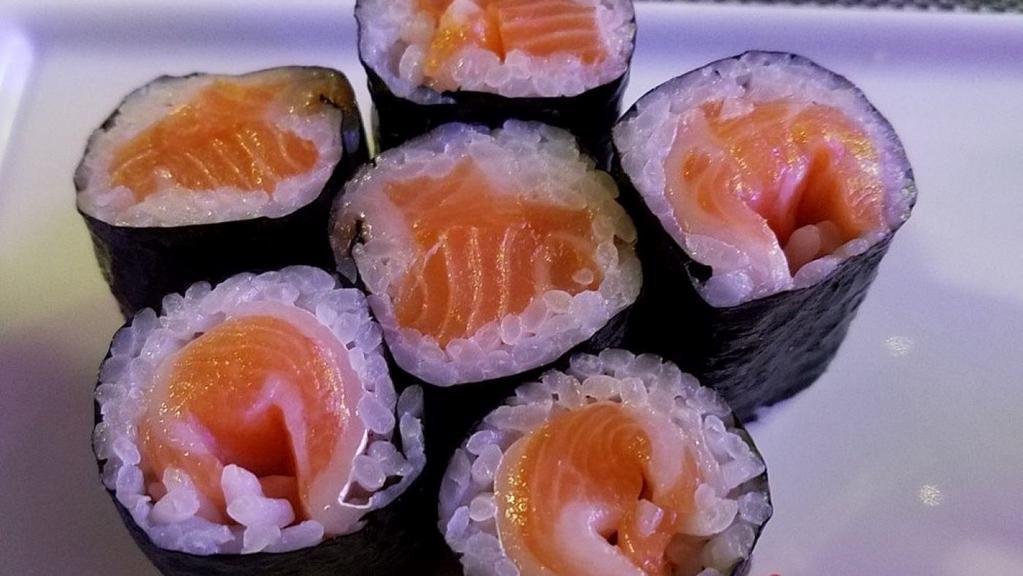 Salmon Roll (6) · Consuming raw or undercooked meat or fish may increase your risk of foodborne illness, especially if you have certain medical condition.