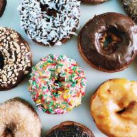 Cake Donut · Cake donuts with assorted icings and toppings. Not all options are available everyday. Pleas...