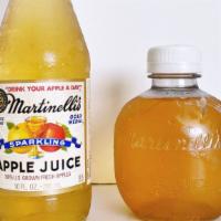 Apple Juice · Choice of Martinelli's 10 oz regular or sparkling apple juice.