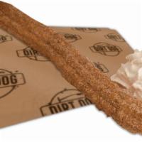 Churro · 1 Fresh House Made Churro |

Coated with Cinnamon Sugar and Served With Horchata Whipped Cream