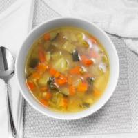 Minestrone · Mix fresh vegetable soup.