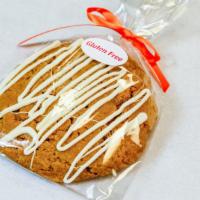 Gluten Free Pumpkin Bliss Cookie · Better than pumpkin pie, you will never miss the wheat in this soft delicious cookie filled ...