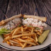 Chicken Salad Sandwich · Our housemade fresh chicken salad with lettuce and tomato slices.