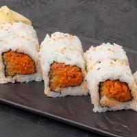 Spicy Tuna Roll · Spicy tuna with cucumber and sesame seed.