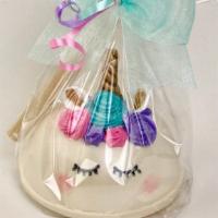 Unicorn Pinata · Our adorable Chocolate Unicorn Pinata filled with candy and wrapped up pretty with a wooden ...