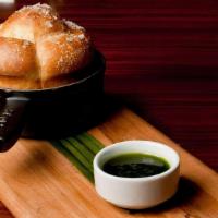 Pull Apart Bread · blue cheese butter & chive