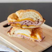 Ham And Cheese Croissant. · 