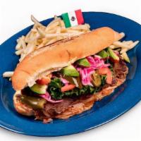Torta · Our amazing Mexican sandwich, Choose cochinita pibil or carne asada, filled with lettuce, to...