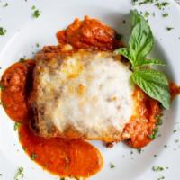 Lasagna Al Forno · Does not come with Gluten Free Pasta