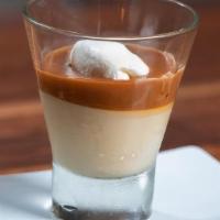Il Dolce Sale - Chef'S Choice · Butterscotch Budino with salted caramel and Chantilly Cream.