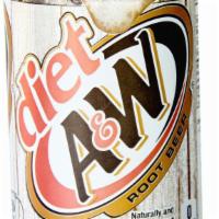 Diet A&W Root Beer Can · 
