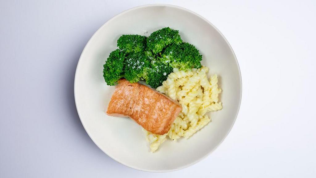 Kids Salmon Plate  · includes two sides