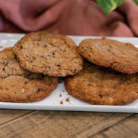 Cookies · Four of our Gluten-Free Chocolate Chip Cookies