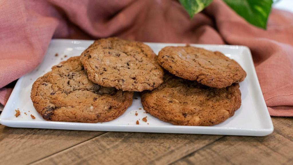 Family  Cookies · Four of our Gluten-Free Chocolate Chip Cookies