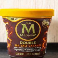 Magnum Double Sea Salt Caramel Tub · 