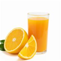 Orange Juice · Freshly squeezed orange juice .