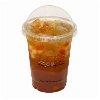 Lychee Mango Strawberry Fruit Tea · Passion Fruit Fruit Tea