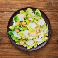 Classic Caesars  (Large) · Classic caesar salad with green leaf lettuce, croutons, parmesan cheese, served with caesar ...