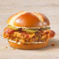 Spicy Chicken Sandwich With Bacon · We placed over 65 years of delicious into this sandwich. Taste our legendary hand-battered c...