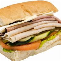 Turkey & Cheese Sub Sandwich · 