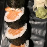Salmon Roll · Five pieces.