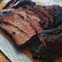 Brisket By The Pound · Texas style smoked brisket (low n slow) sold by the pound.