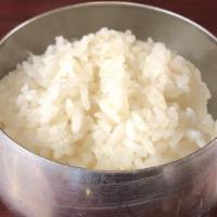 White Rice · One person portion of Korean white rice.