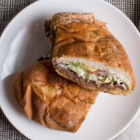 Tortas · Includes meat beans lettuce tomatoes mayonnaise and avocado