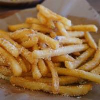 Fries · Classic crispy fries fried to perfection and served with ketchup.