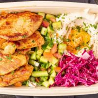 Chicken Kebob · Individual pieces of dark meat chicken marinated in our own blend and grilled to order.
Plat...
