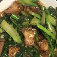Chinese Broccoli · Sautéed with garlic and oyster sauce.