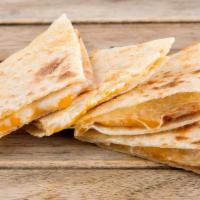 Cheese Quesadilla · a classic quesadilla made with our award winning flour tortillas