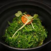 Seaweed Salad · Marinated seaweed, sesame seeds, sesame oil, radish sprouts.