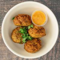 Baba'S Spiced Lentil Fritters  · Pan Fried Gluten Free Sprouted Lentils, Spices