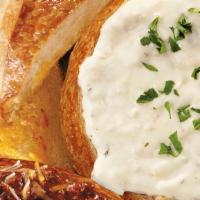 Sourdough Clam Chowder Bowl · Famous Boudin Sourdough bread bowl filled with triple baby Clam Chowder