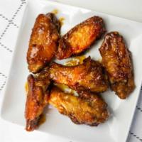 Chicken Wings · Buffalo, BBQ, Mango Habenero, Garlic Parmesean, Korean BBQ, Asian Twist, Honey Sriracha, Ter...