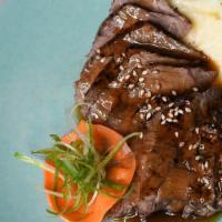Beef Teriyaki · N.Y. strip steak cooked to your desire.w/steamed rice